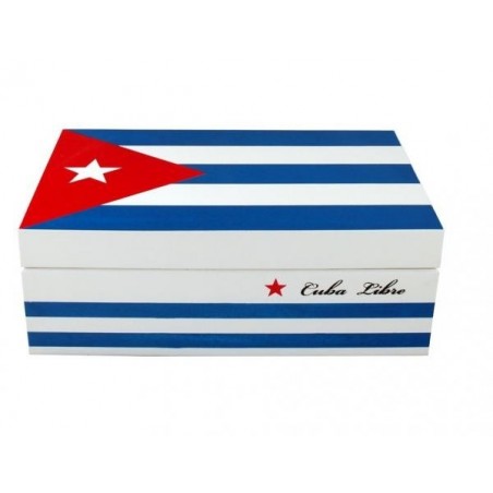 Humidor trabucuri Bandera de Cuba 50