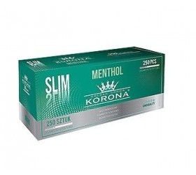 Tuburi pentru tigari Korona Slim Menthol 250
