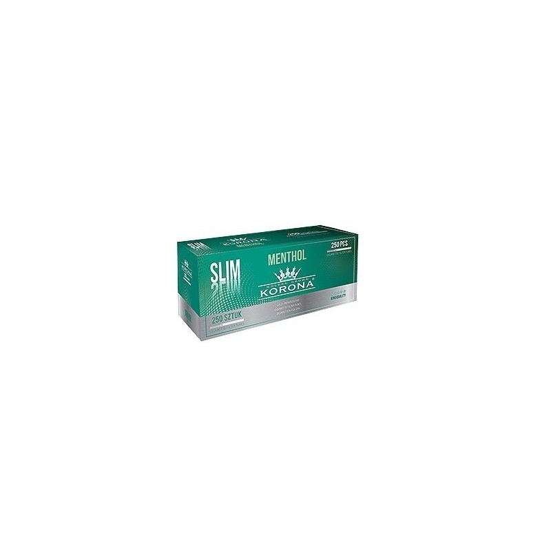 Tuburi pentru tigari Korona Slim Menthol 250