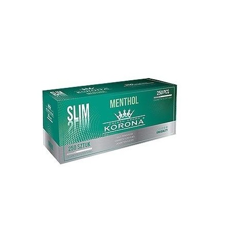 Tuburi pentru tigari Korona Slim Menthol 250