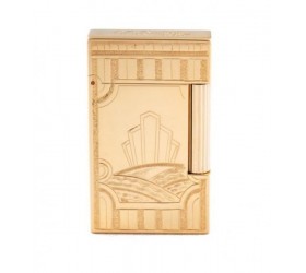 Bricheta S.T. Dupont Ligne 2 Limited Art Deco Gold