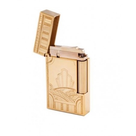 Bricheta S.T. Dupont Ligne 2 Limited Art Deco Gold