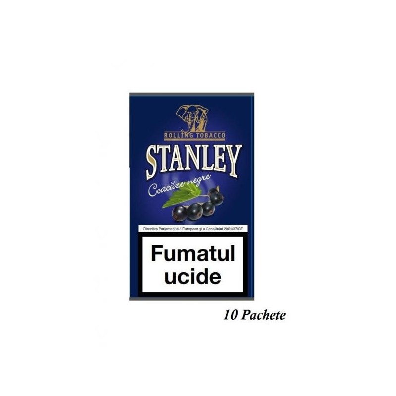 Tutun pentru rulat Stanley Coacaze Negre 10 pachete