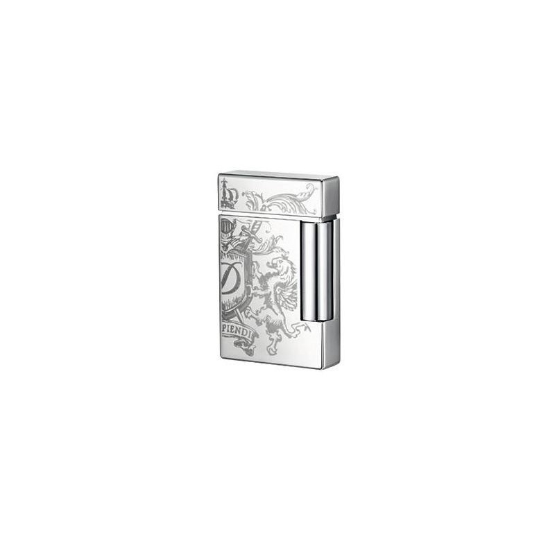 Bricheta S.T.Dupont Ligne 8 Chrome Blason