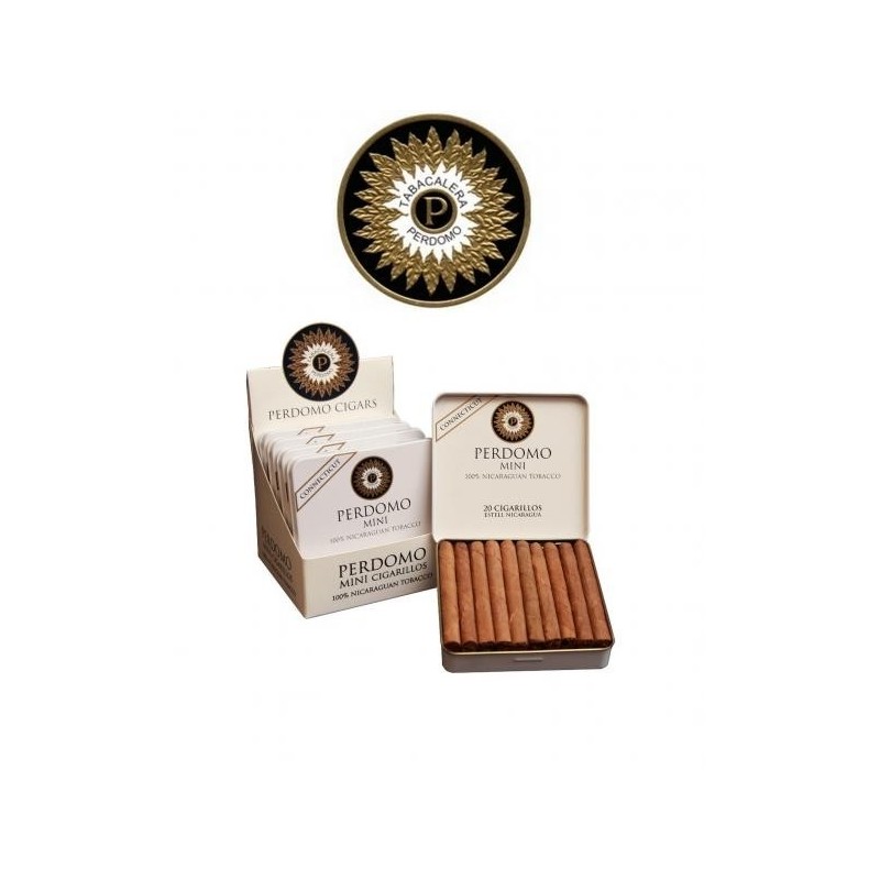 Tigari de foi Perdomo Mini Cigarillos Connecticut 20
