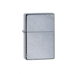Bricheta Zippo 1935 Replica with Slashes Street Chrome