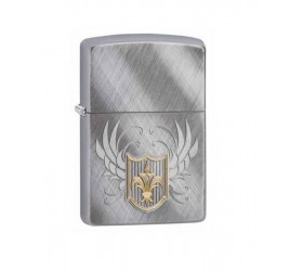 Bricheta Zippo 28852 Crest Diagonal Weave