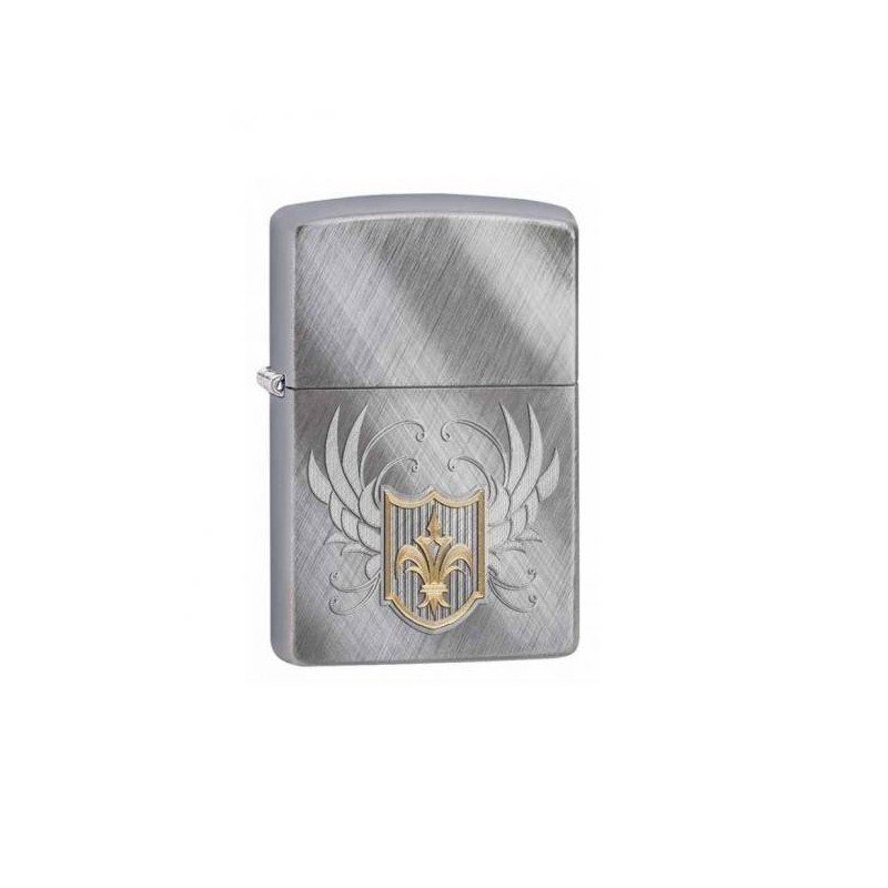 Bricheta Zippo 28852 Crest Diagonal Weave