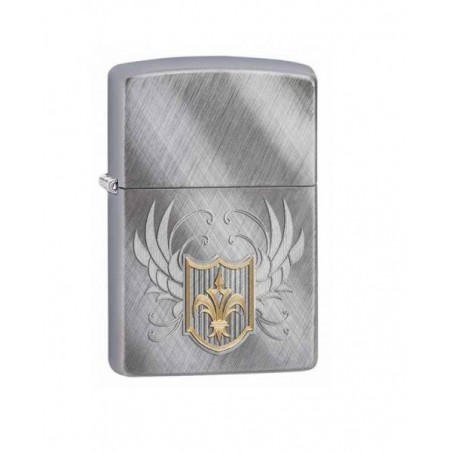 Bricheta Zippo 28852 Crest Diagonal Weave