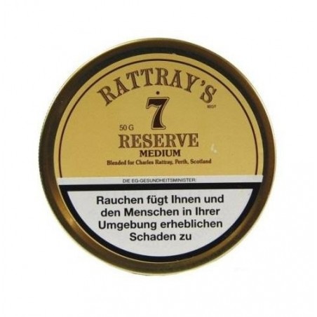 Tutun pentru pipa Rattrays 7 Reserve 50g