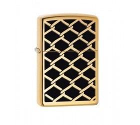 Bricheta Zippo 28675 Fence High Polished Brass