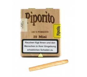 Tigari de foi Woermann Piporito Vanille Mini 20