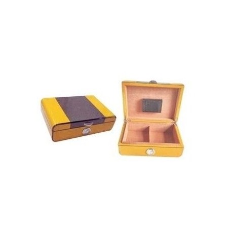 Humidor trabucuri Yellow Carbon 561462