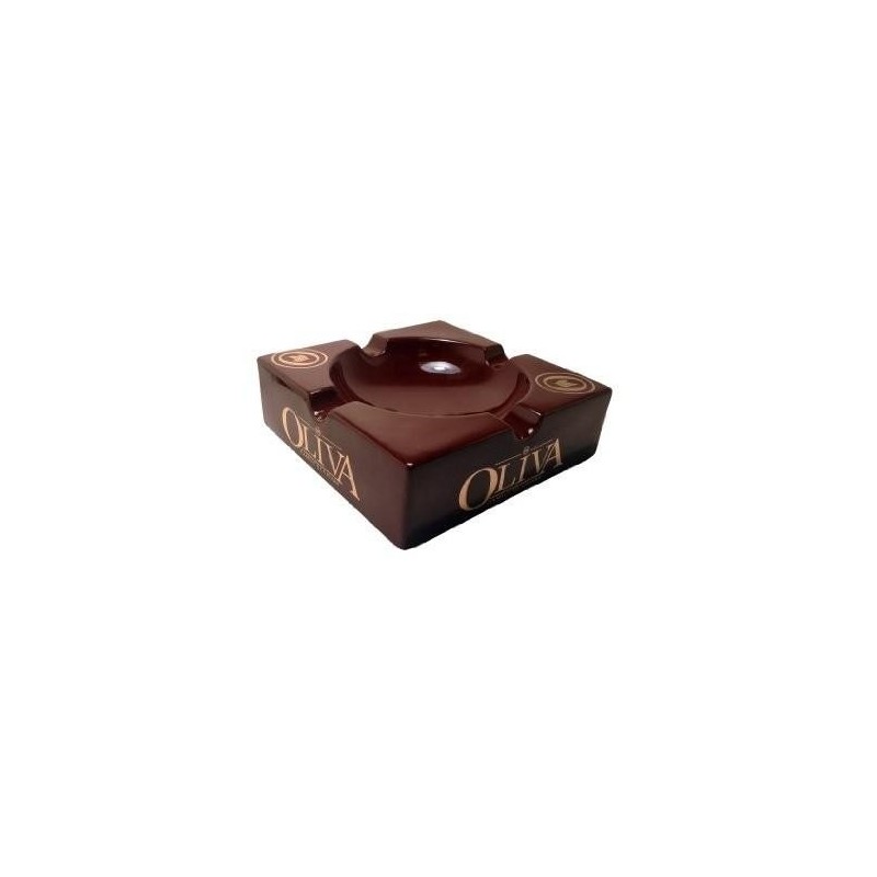 Scrumiera Oliva Brown 4 trabucuri