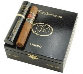 Trabucuri La Flor Dominicana Tubos 250 Ligero Robusto 10