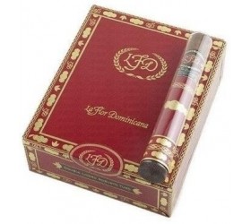 Trabucuri La Flor Dominicana Double Ligero Crystal Tubo Robusto 10