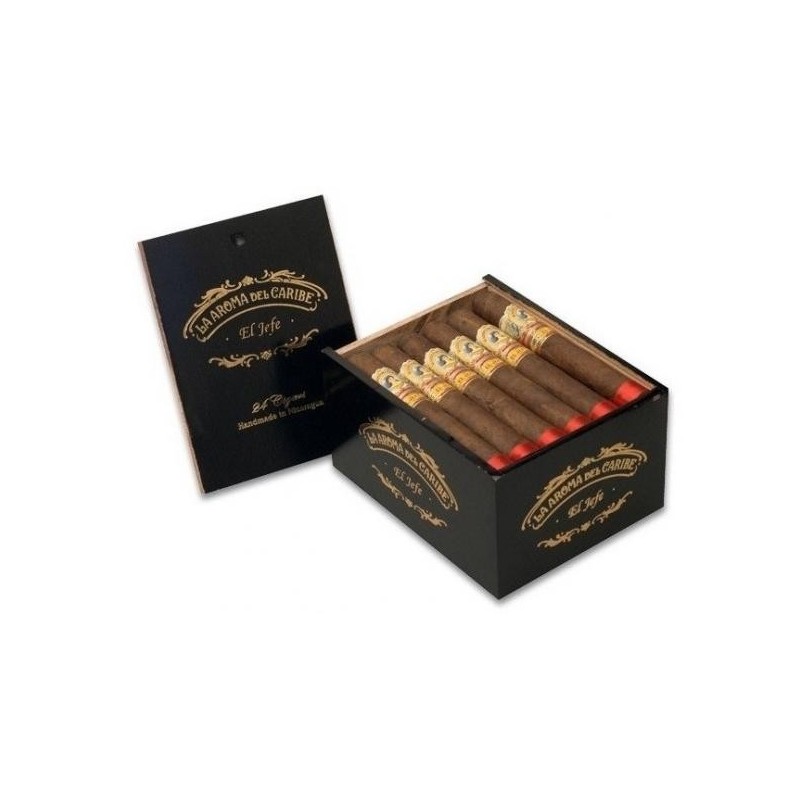 Trabucuri La Aroma Del Caribe Classic El Jefe Gigante 24