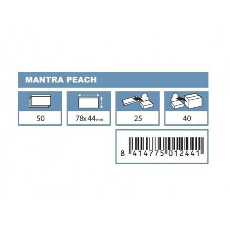 Foite de rulat tigari Mantra Peach Medium