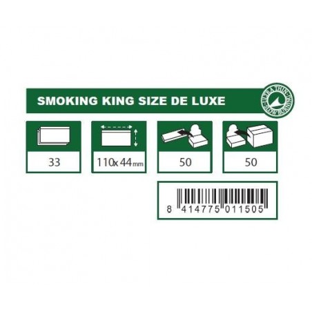 Foite rulat tigari Smoking King Size Deluxe