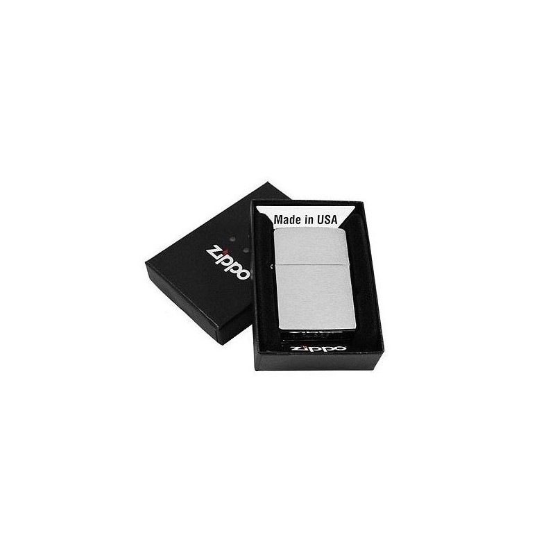 Bricheta Zippo 200 Brushed Chrome