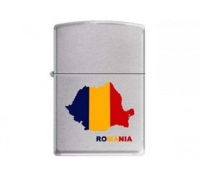 Bricheta Zippo 200CI013052 Map of Romania