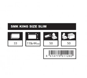 Foite rulat tigari SMK King Size Slim