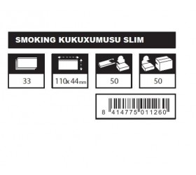 Foite de rulat Smoking Kukuxumusu Slim