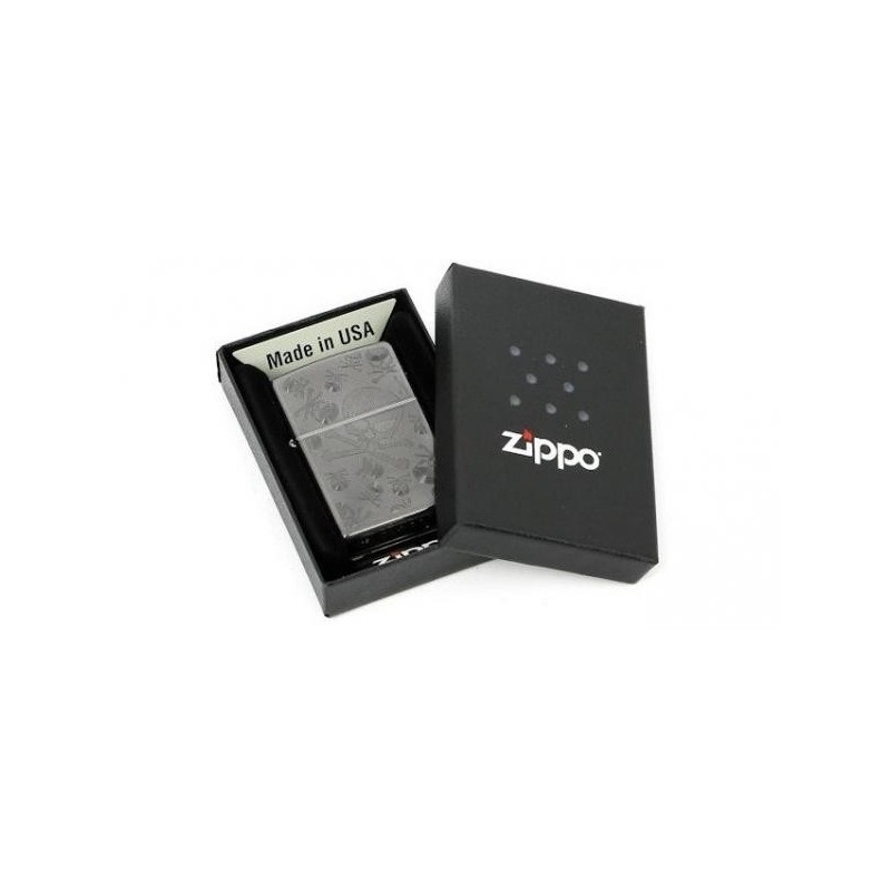 Bricheta Zippo 28685 Iced Skulls