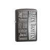 Bricheta Zippo 28577 Gray Dusk Jack Daniels Windproof
