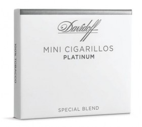 Tigari de foi Davidoff Mini Cigarillos Platinum 10