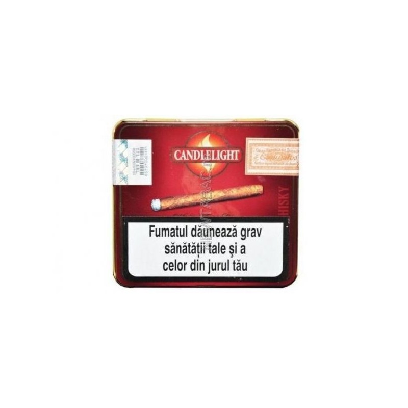Tigari de foi Candlelight Mini Whisky 10