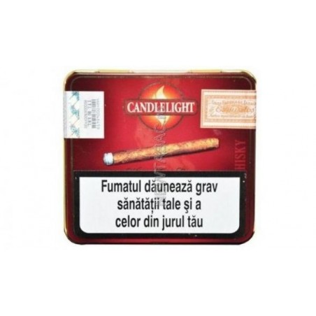 Tigari de foi Candlelight Mini Whisky 10