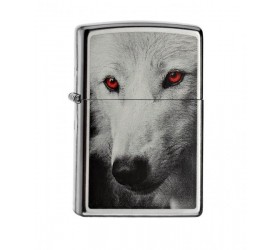 Bricheta Zippo Wolve red Eyes