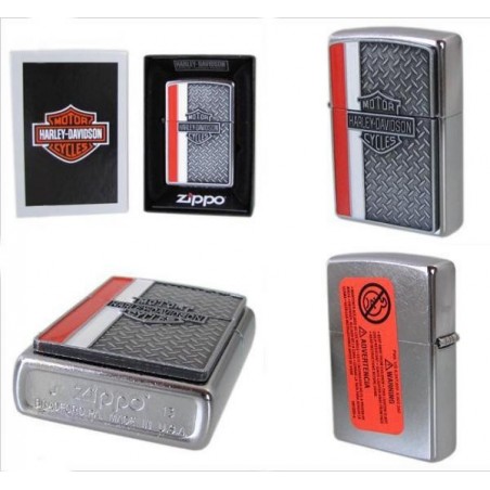 Bricheta Zippo 28732 Harley Davidson Diamond Plate