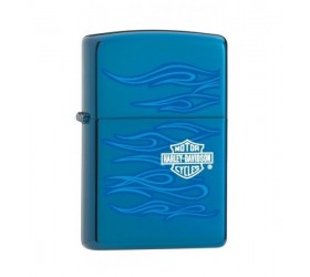 Bricheta Zippo Harley Davidson Ghost Sapphire
