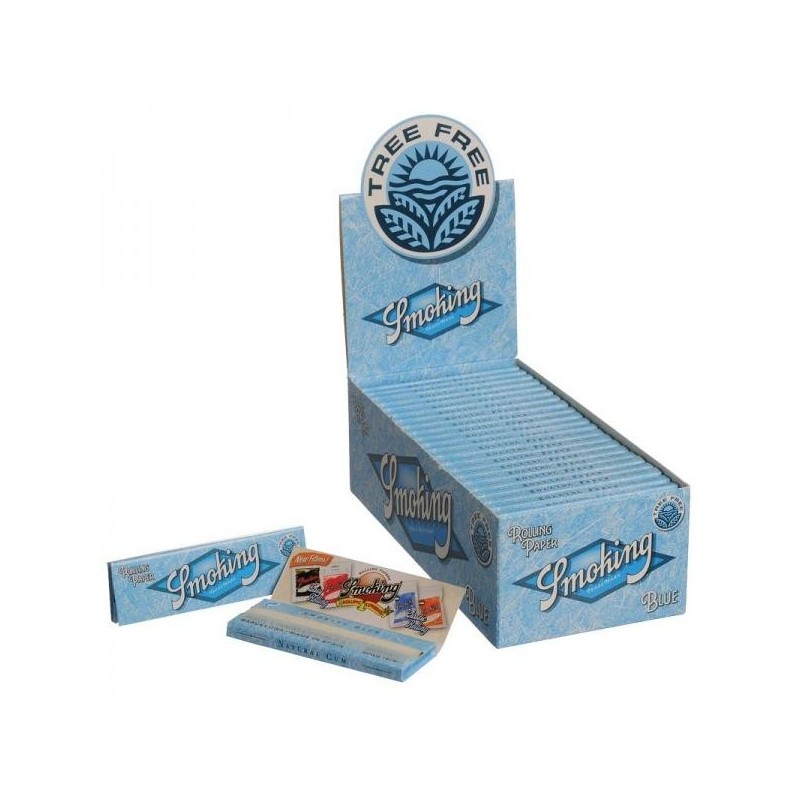 Set foite de rulat Smoking BLUE Tree Free 50 pachete
