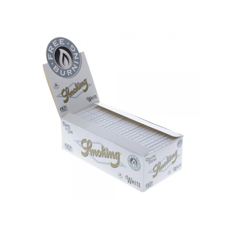 Set foite de rulat Smoking Regular White 50 pachete