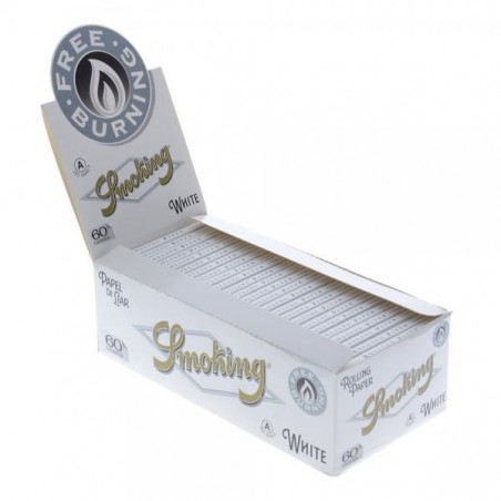 Set foite de rulat Smoking Regular White 50 pachete