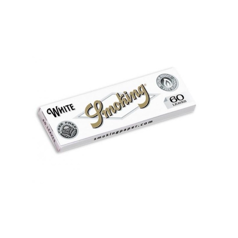 Set foite de rulat Smoking Regular White 50 pachete