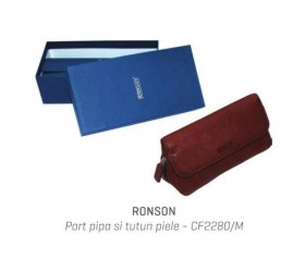 Borsete pentru 2 pipe Ronson Brown