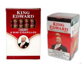 Tigari de foi King Edward Mini Cigarillos Cherry 60