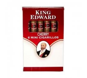 Tigari de foi King Edward Mini Cigarillos Cherry 60