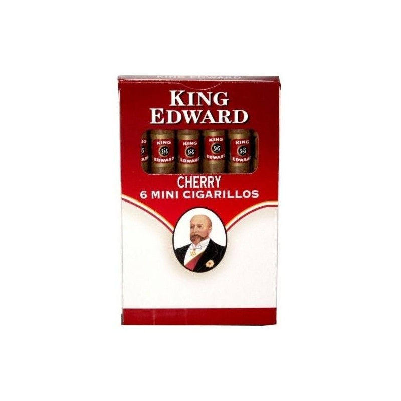 Tigari de foi King Edward Mini Cigarillos Cherry 60