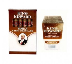 Tigari de foi King Edward Mini Cigarillo Vanilla 60