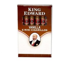 Tigari de foi King Edward Mini Cigarillo Vanilla 60