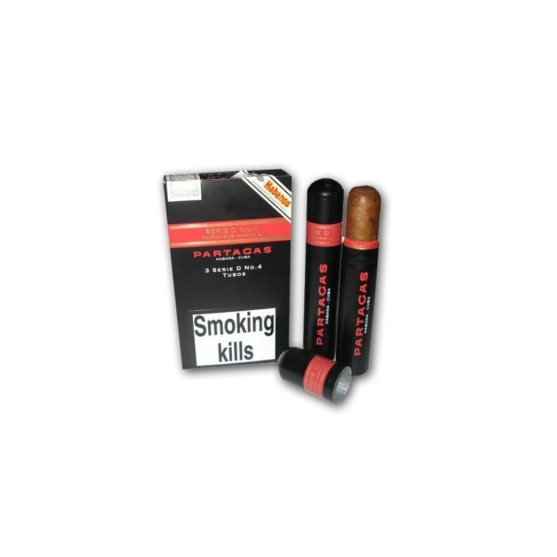 Trabucuri Partagas Serie D No 4 Tubos 3