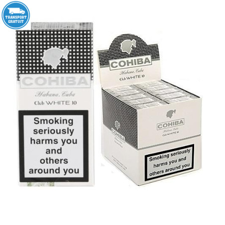 Tigari de foi Cohiba Club White 10 pachete