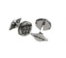 Butoni Montegrappa Filigree Round Silver