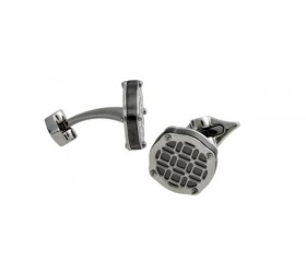 Butoni Montegrappa Filigree Round Silver