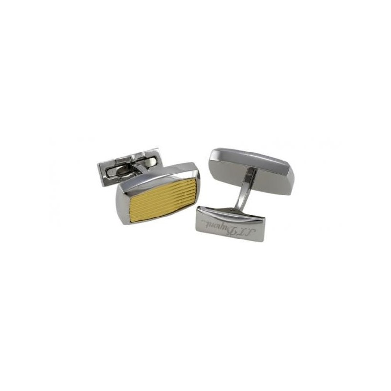 Butoni S.T. Dupont Etiquette Guilloche Palladium